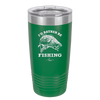 I'd Rather Be Fishing Bass - Laser Engraved Stainless Steel Drinkware - 1247 -