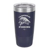 I'd Rather Be Fishing Bass - Laser Engraved Stainless Steel Drinkware - 1247 -