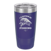 I'd Rather Be Fishing Bass - Laser Engraved Stainless Steel Drinkware - 1247 -