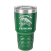 I'd Rather Be Fishing Bass - Laser Engraved Stainless Steel Drinkware - 1247 -