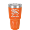 I'd Rather Be Fishing Bass - Laser Engraved Stainless Steel Drinkware - 1247 -