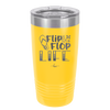 Flip Flop Life - Laser Engraved Stainless Steel Drinkware - 1250 -