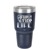 Flip Flop Life - Laser Engraved Stainless Steel Drinkware - 1250 -