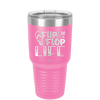 Flip Flop Life - Laser Engraved Stainless Steel Drinkware - 1250 -