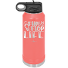 Flip Flop Life - Laser Engraved Stainless Steel Drinkware - 1250 -