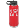 Flip Flop Life - Laser Engraved Stainless Steel Drinkware - 1250 -