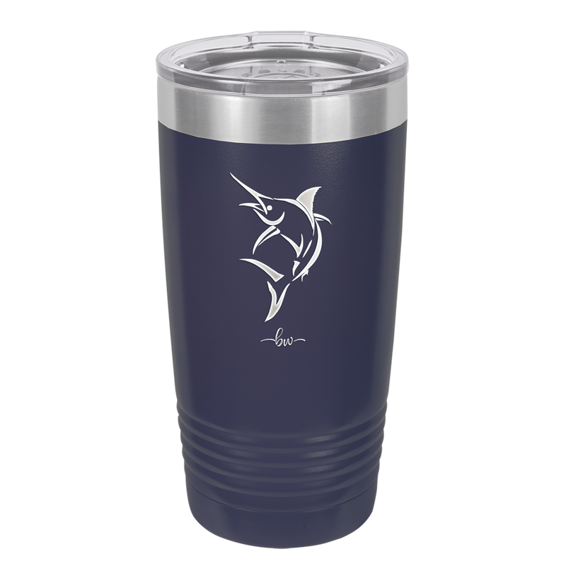Billfish - Laser Engraved Stainless Steel Drinkware - 1252 -