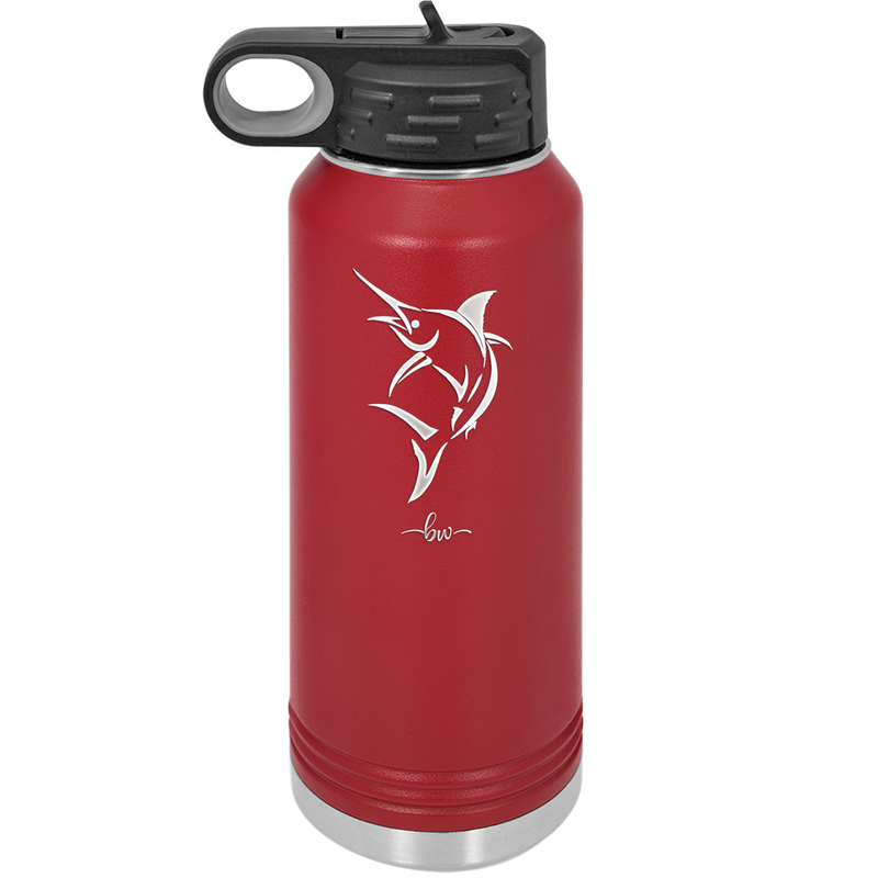 Billfish - Laser Engraved Stainless Steel Drinkware - 1252 -