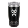 Billiard Triangle Cues Pool Dad - Laser Engraved Stainless Steel Drinkware - 1254 -