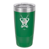 Billiard Triangle Cues Pool Dad - Laser Engraved Stainless Steel Drinkware - 1254 -