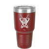 Billiard Triangle Cues Pool Dad - Laser Engraved Stainless Steel Drinkware - 1254 -