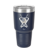 Billiard Triangle Cues Pool Dad - Laser Engraved Stainless Steel Drinkware - 1254 -