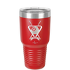 Billiard Triangle Cues Pool Dad - Laser Engraved Stainless Steel Drinkware - 1254 -