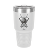 Billiard Triangle Cues Pool Dad - Laser Engraved Stainless Steel Drinkware - 1254 -