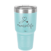 30oz #nurselife tumbler - sky