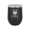 Nursing: The Heart of Healthcare - Laser Engraved Stainless Steel Drinkware - 1272 -