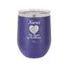 Nursing: The Heart of Healthcare - Laser Engraved Stainless Steel Drinkware - 1272 -