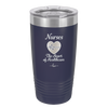 Nursing: The Heart of Healthcare - Laser Engraved Stainless Steel Drinkware - 1272 -