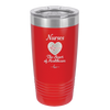 Nursing: The Heart of Healthcare - Laser Engraved Stainless Steel Drinkware - 1272 -
