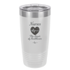 Nursing: The Heart of Healthcare - Laser Engraved Stainless Steel Drinkware - 1272 -