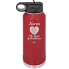 Nursing: The Heart of Healthcare - Laser Engraved Stainless Steel Drinkware - 1272 -