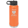 Nursing: The Heart of Healthcare - Laser Engraved Stainless Steel Drinkware - 1272 -