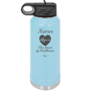 Nursing: The Heart of Healthcare - Laser Engraved Stainless Steel Drinkware - 1272 -