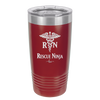 RN Rescue Ninja Nurse Caduceus - Laser Engraved Stainless Steel Drinkware - 1274 -