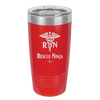 RN Rescue Ninja Nurse Caduceus - Laser Engraved Stainless Steel Drinkware - 1274 -