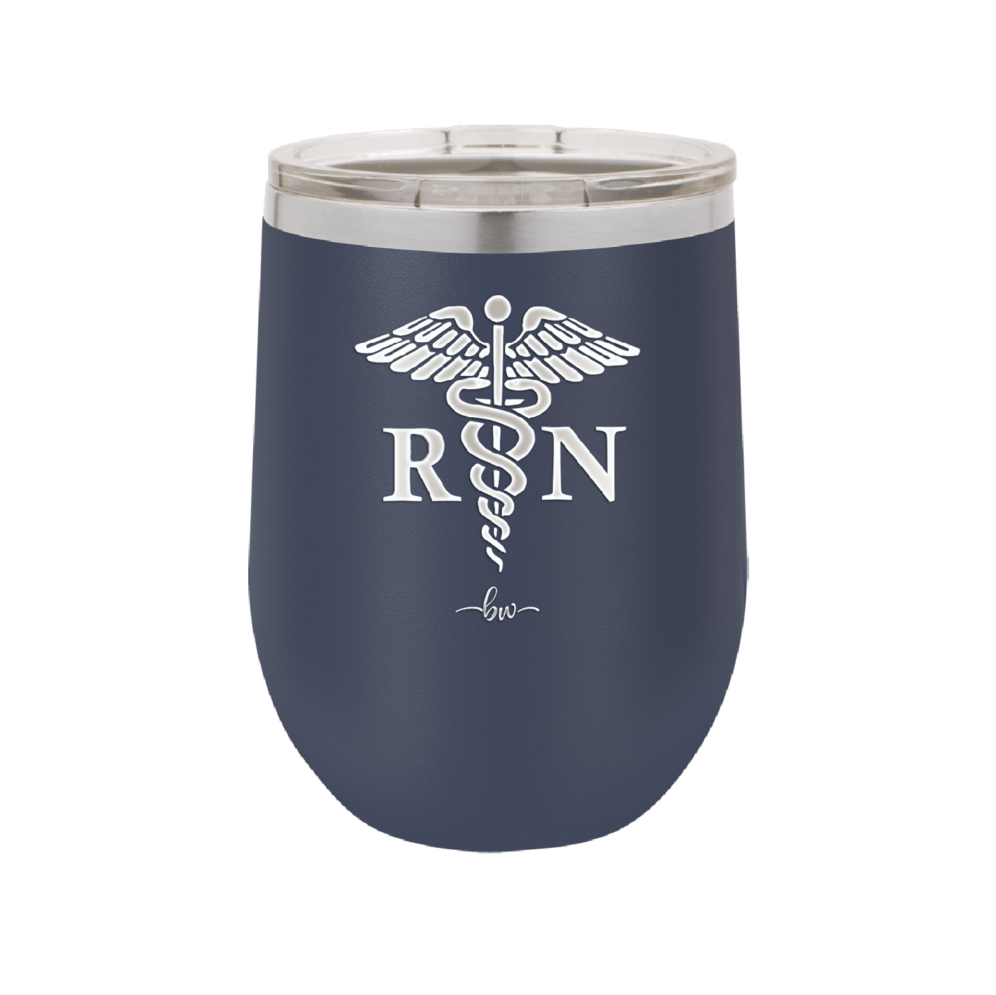 RN Caduceus Nursing - Laser Engraved Stainless Steel Drinkware - 1275 -