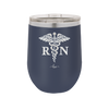 RN Caduceus Nursing - Laser Engraved Stainless Steel Drinkware - 1275 -