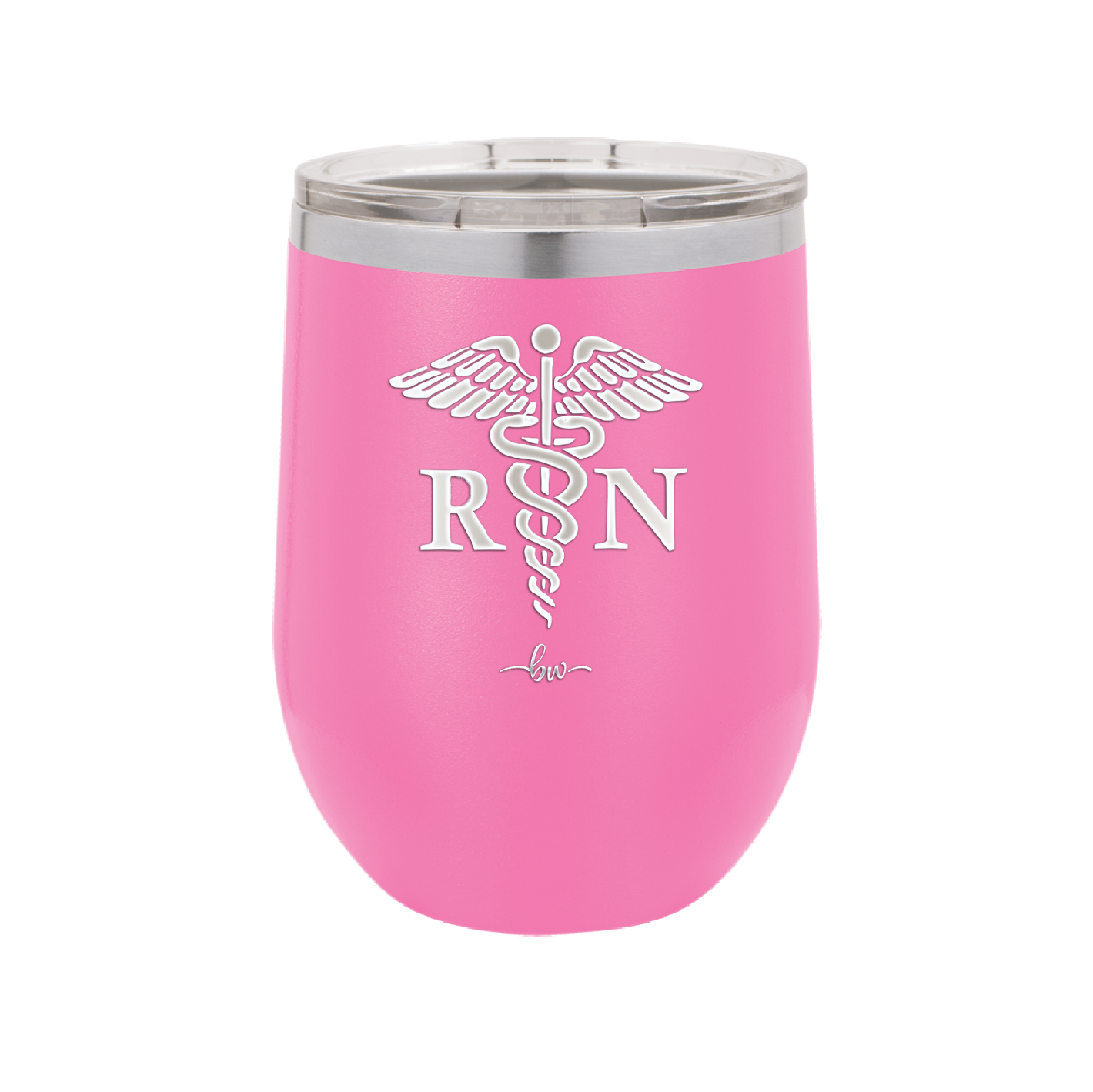 RN Caduceus Nursing - Laser Engraved Stainless Steel Drinkware - 1275 -