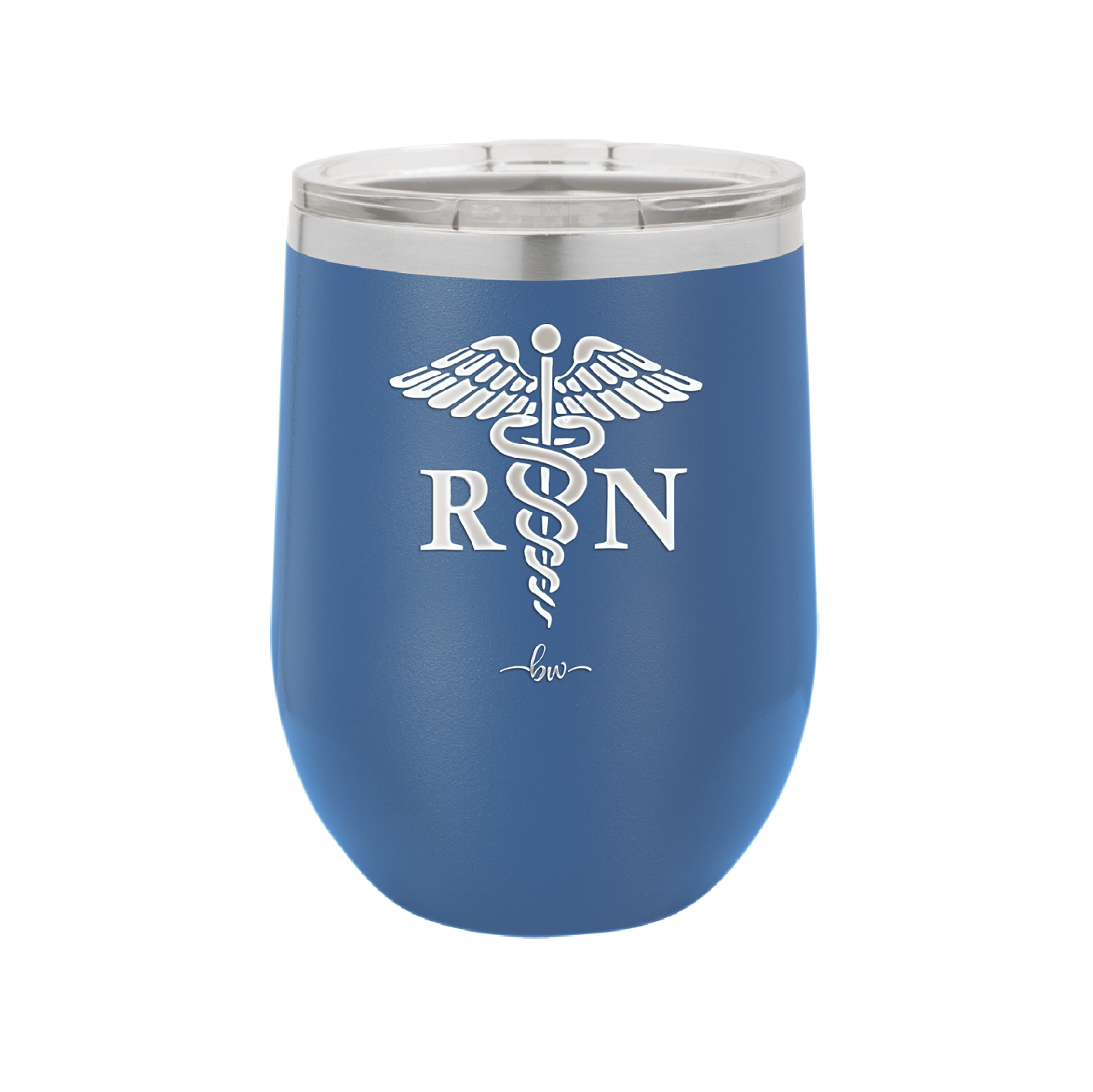 RN Caduceus Nursing - Laser Engraved Stainless Steel Drinkware - 1275 -
