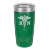 RN Caduceus Nursing - Laser Engraved Stainless Steel Drinkware - 1275 -