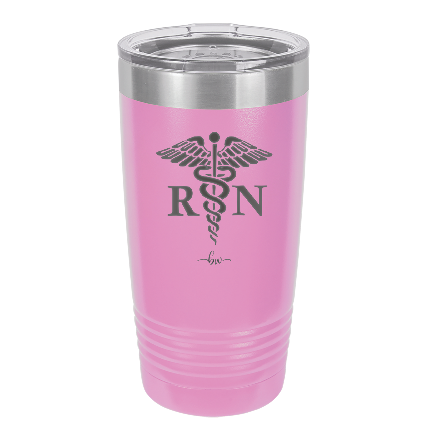 RN Caduceus Nursing - Laser Engraved Stainless Steel Drinkware - 1275 -