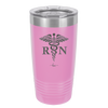 RN Caduceus Nursing - Laser Engraved Stainless Steel Drinkware - 1275 -