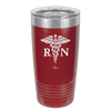 RN Caduceus Nursing - Laser Engraved Stainless Steel Drinkware - 1275 -