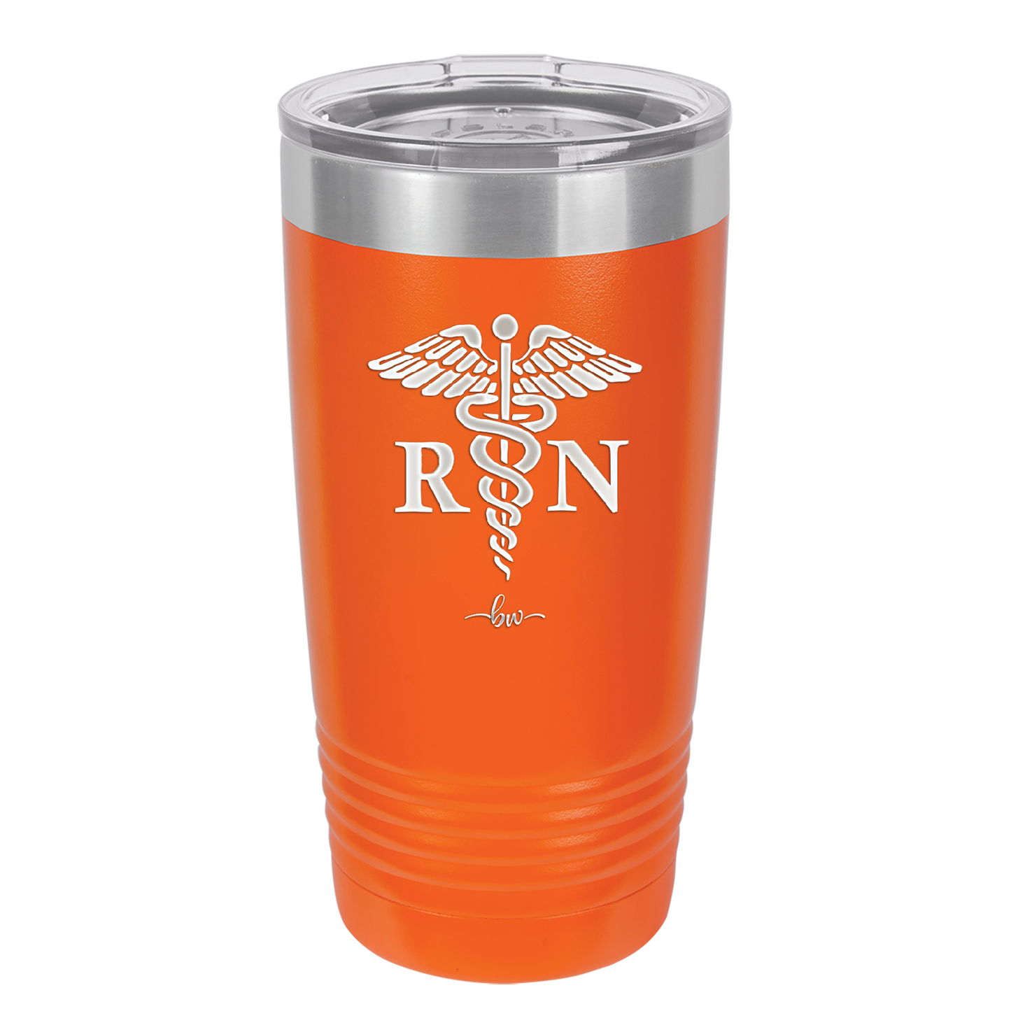 RN Caduceus Nursing - Laser Engraved Stainless Steel Drinkware - 1275 -