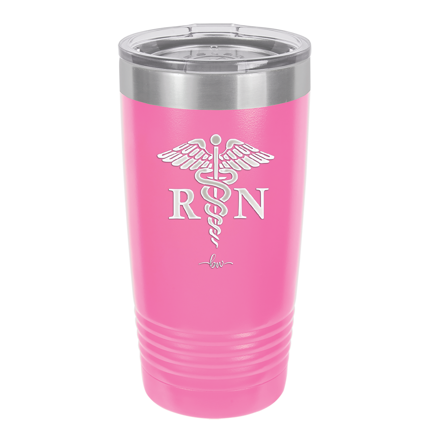 RN Caduceus Nursing - Laser Engraved Stainless Steel Drinkware - 1275 -