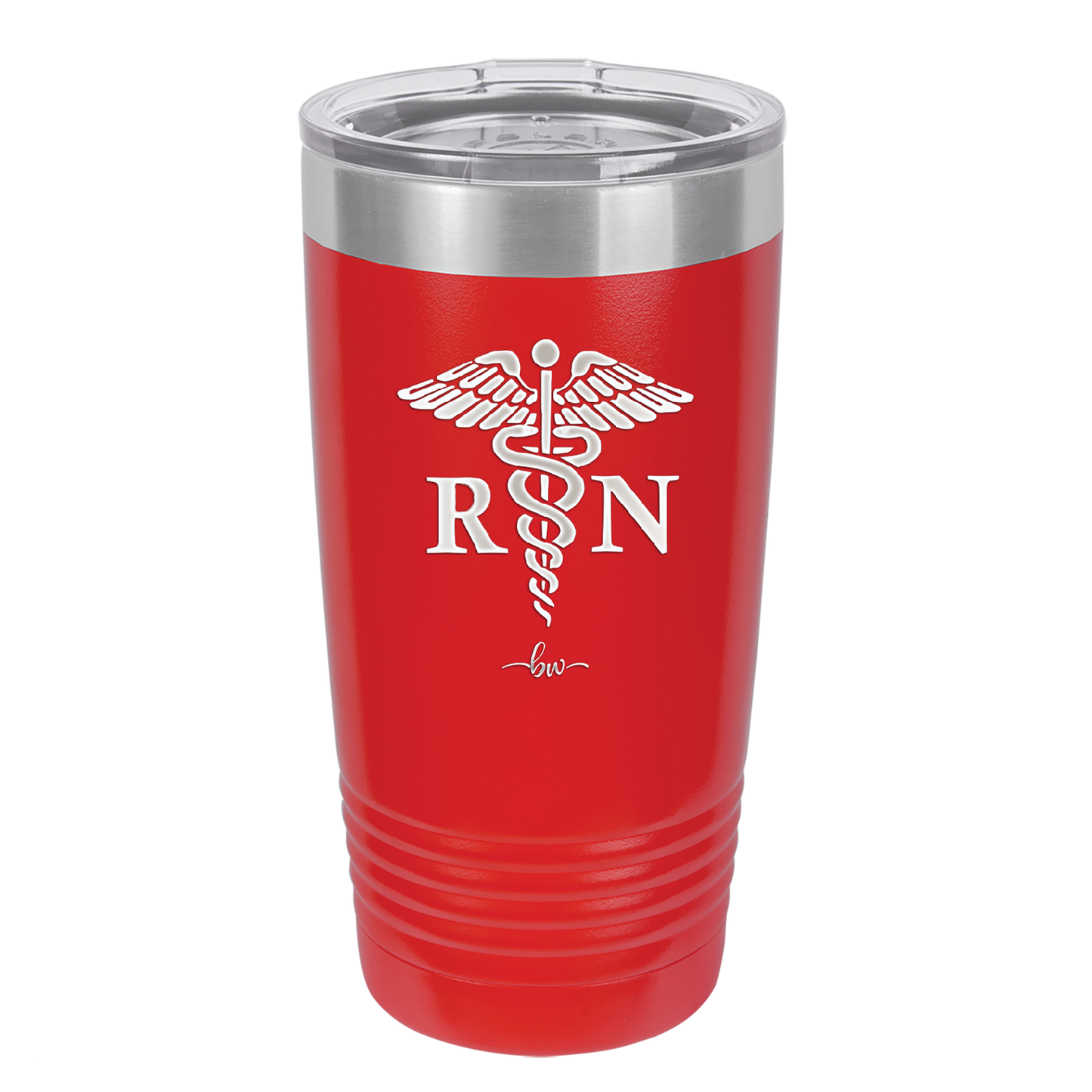 RN Caduceus Nursing - Laser Engraved Stainless Steel Drinkware - 1275 -