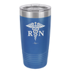 RN Caduceus Nursing - Laser Engraved Stainless Steel Drinkware - 1275 -