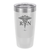 RN Caduceus Nursing - Laser Engraved Stainless Steel Drinkware - 1275 -