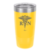 RN Caduceus Nursing - Laser Engraved Stainless Steel Drinkware - 1275 -