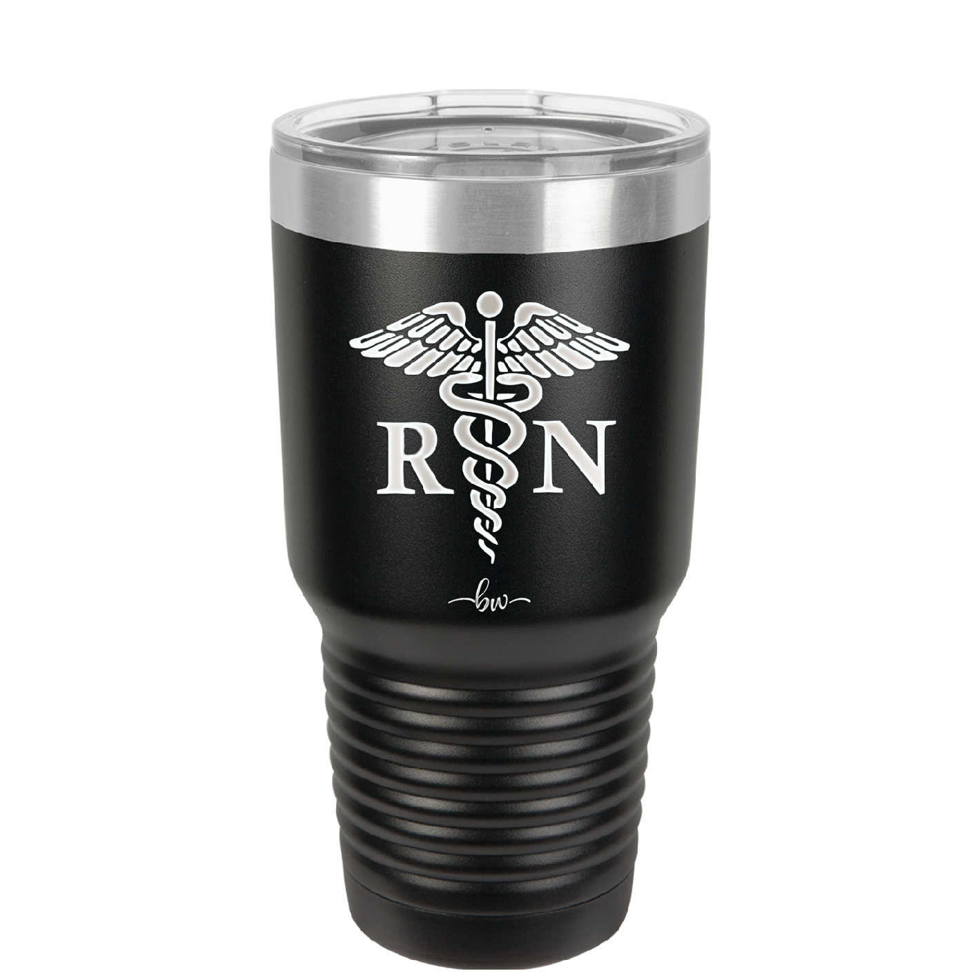 RN Caduceus Nursing - Laser Engraved Stainless Steel Drinkware - 1275 -