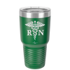 RN Caduceus Nursing - Laser Engraved Stainless Steel Drinkware - 1275 -
