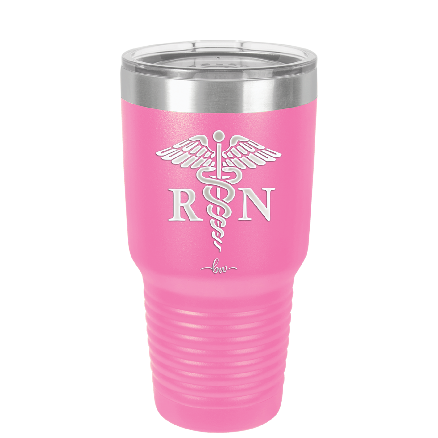 RN Caduceus Nursing - Laser Engraved Stainless Steel Drinkware - 1275 -