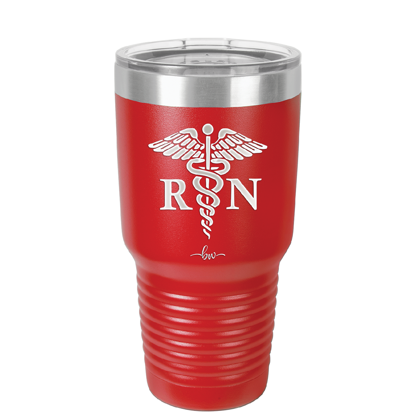 RN Caduceus Nursing - Laser Engraved Stainless Steel Drinkware - 1275 -