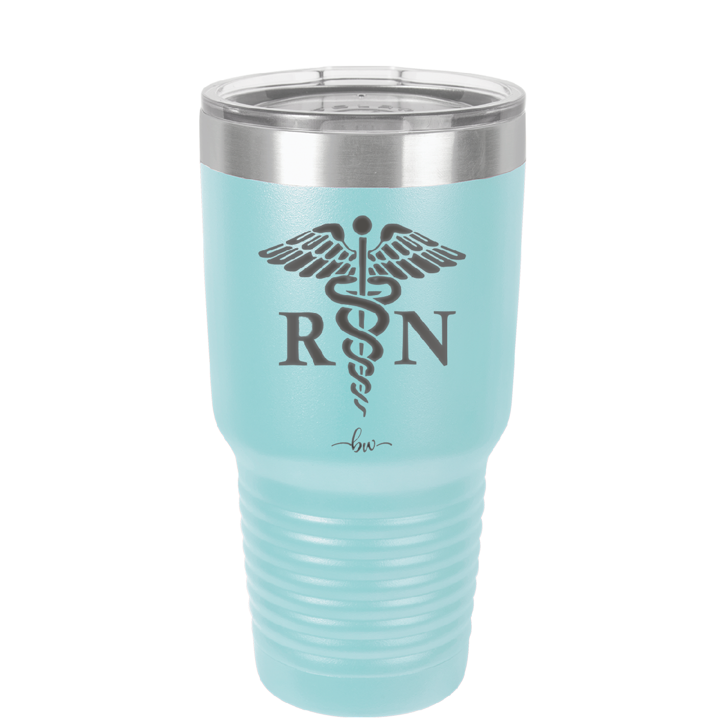 RN Caduceus Nursing - Laser Engraved Stainless Steel Drinkware - 1275 -