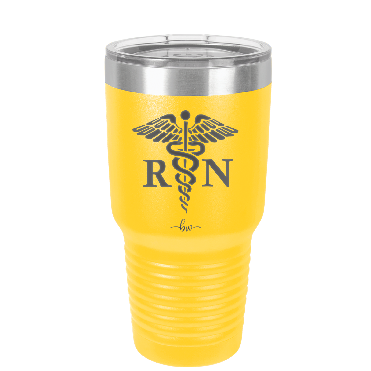 RN Caduceus Nursing - Laser Engraved Stainless Steel Drinkware - 1275 -