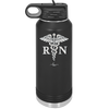 RN Caduceus Nursing - Laser Engraved Stainless Steel Drinkware - 1275 -